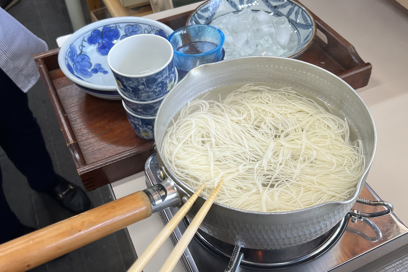 【お！いしい けんぶんろく】 Vol.63  手延べ素麺の製造工程について①